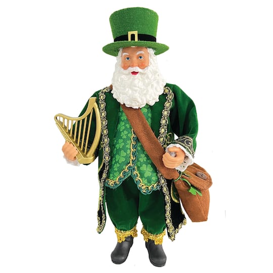 Santa's Workshop 10" Irish Gentleman Santa